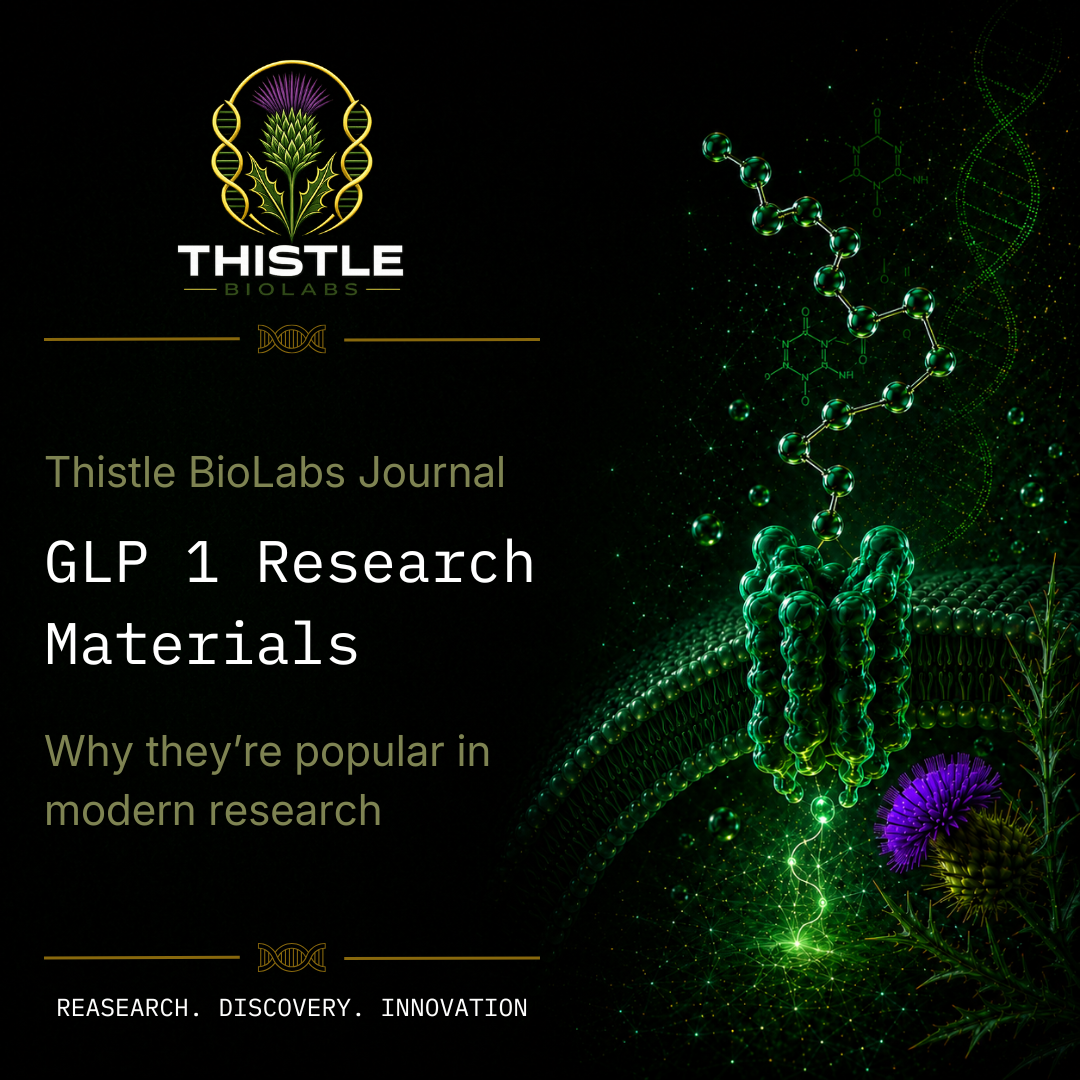 GLP-1 research peptide overview – Thistle BioLabs Journal