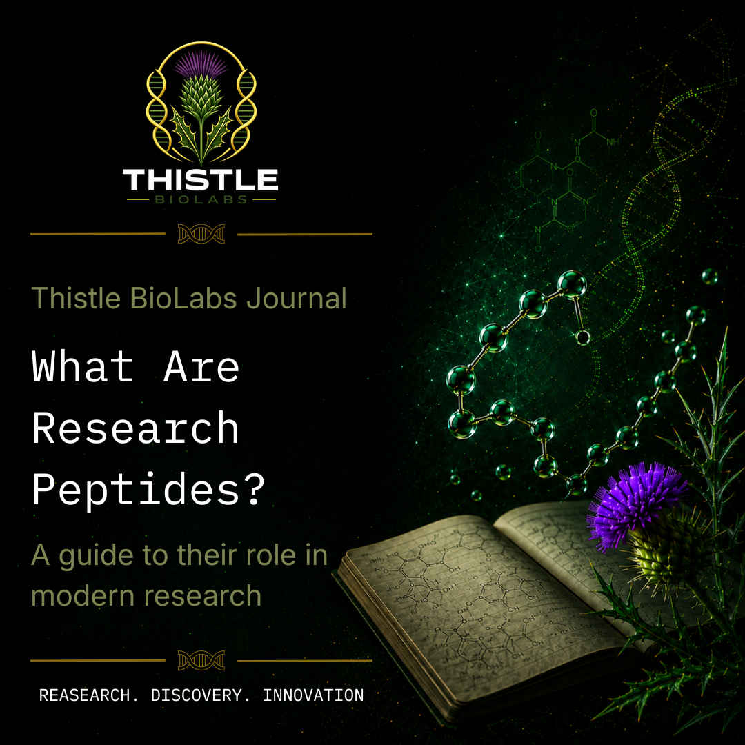 What are research peptides – Thistle BioLabs Journal